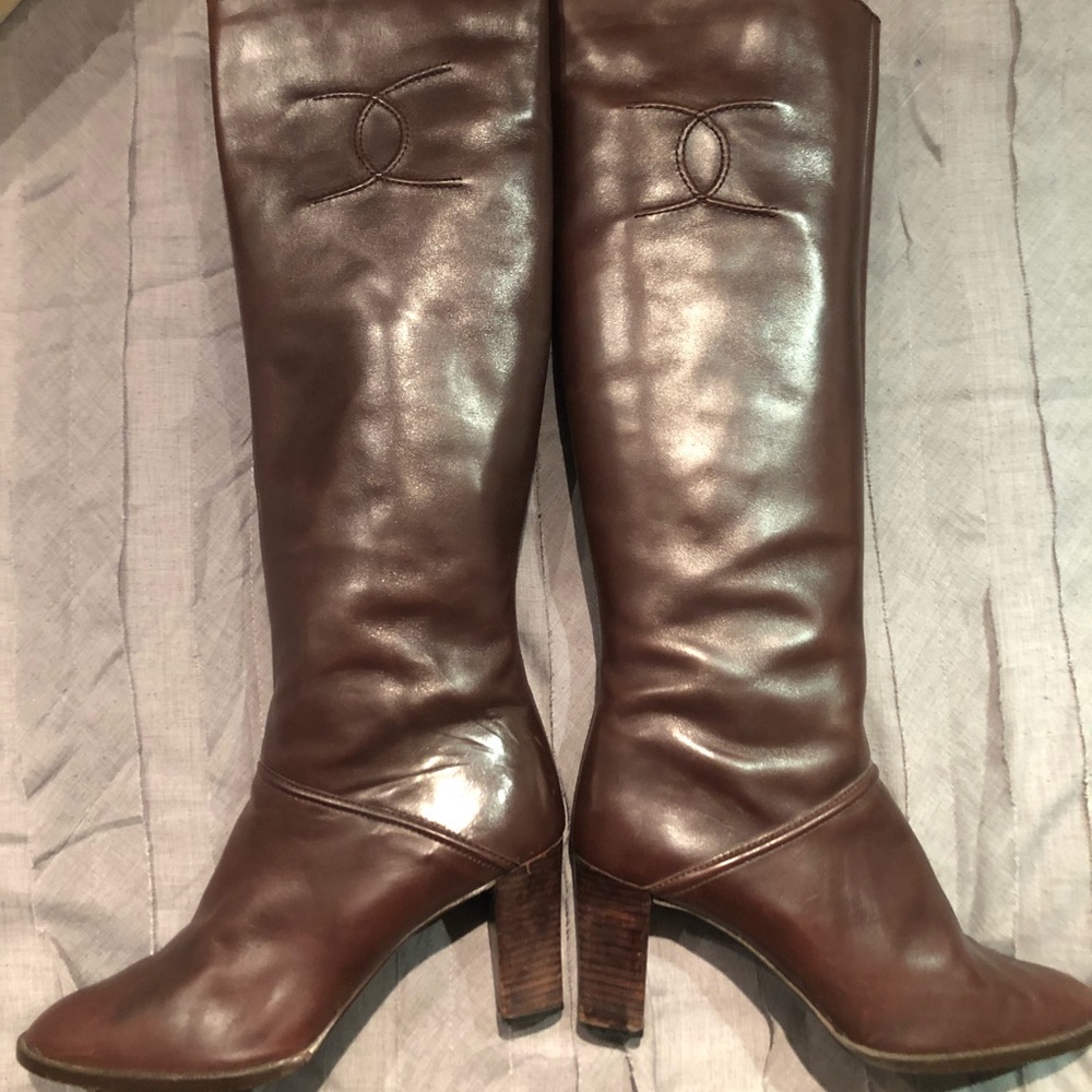 Authentic Chanel boots
